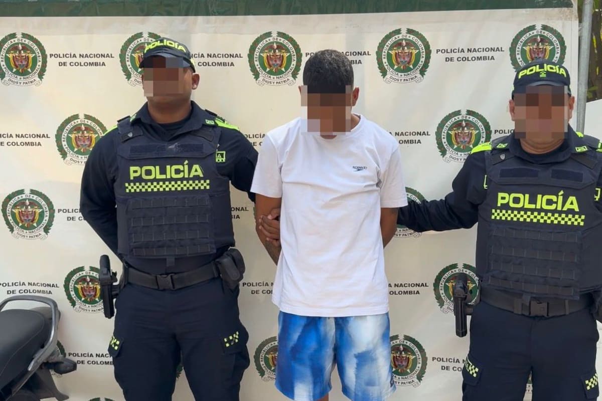 Cayó en Los Almendros alias ‘Kiko’, peligroso delincuente: estás son las anotaciones