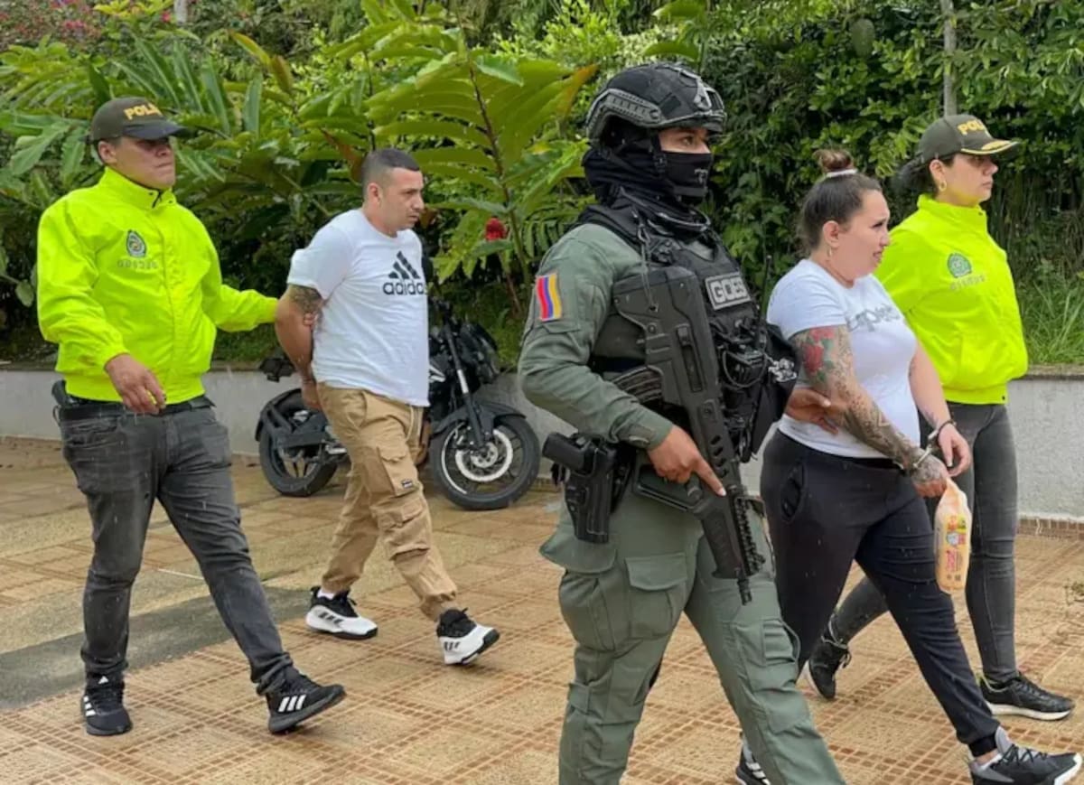 Alias 'la Burra', capturada y fingió embarazo. // Foto: Policía Nacional