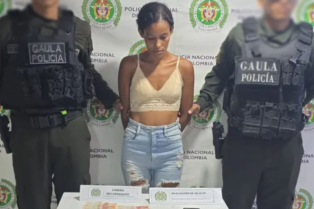 Video: así cayó alias ‘La Flaca’, señalada de cobrar extorsiones con el Clan del Golfo