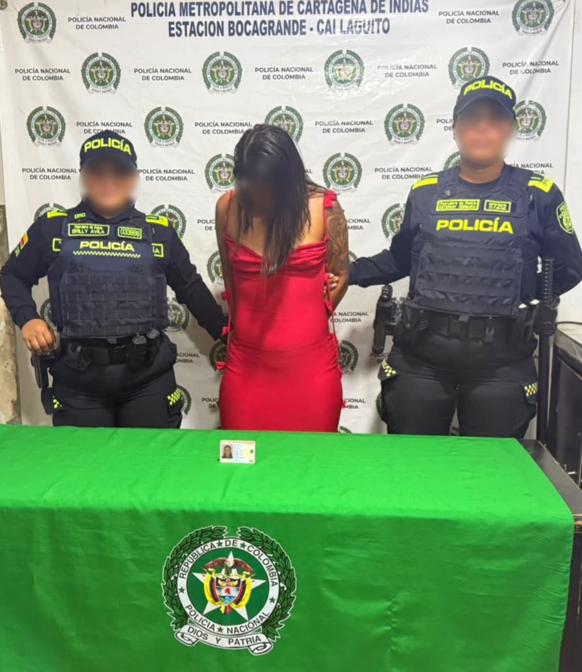 Alias 'Linita', capturada por suplantación de identidad en El Laguito.