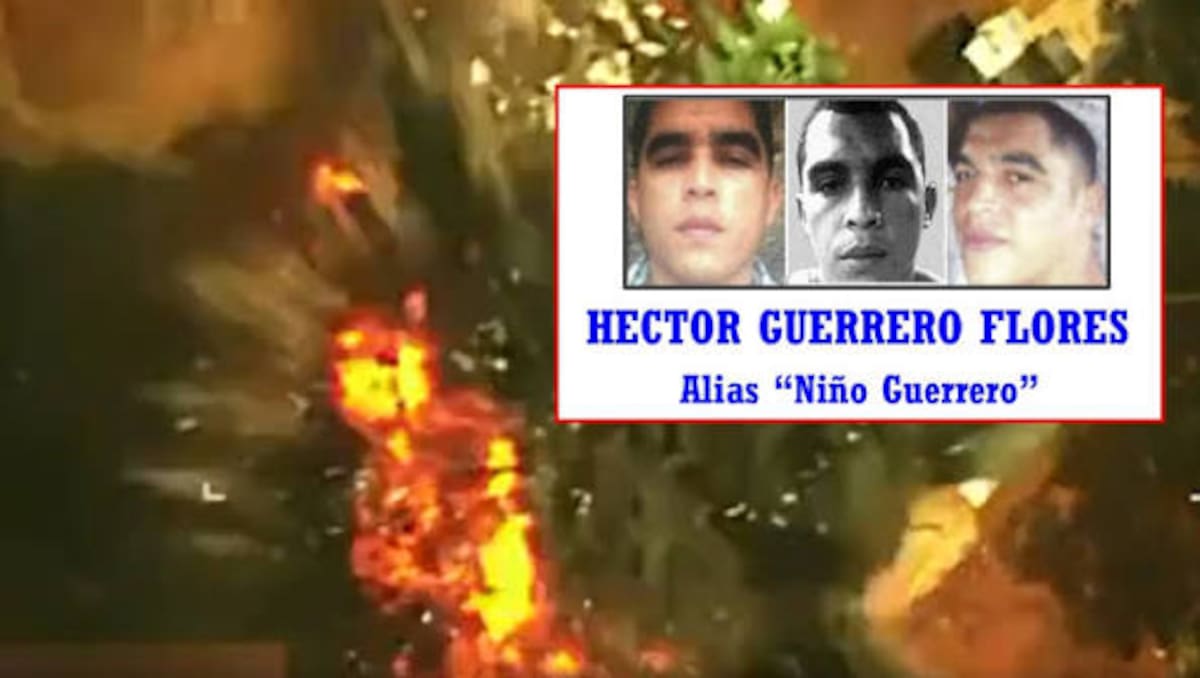 Alias 'Niño Guerrero' fue abatido en operativo de EE.UU. y Venezuela.// Foto: captura de video - redes sociales.