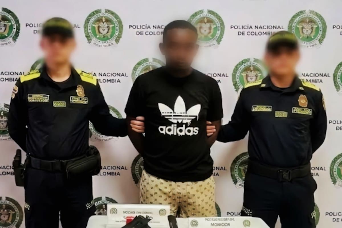 Así capturaron a alias ‘Palenque’, señalado de participar en un sicariato en Cartagena