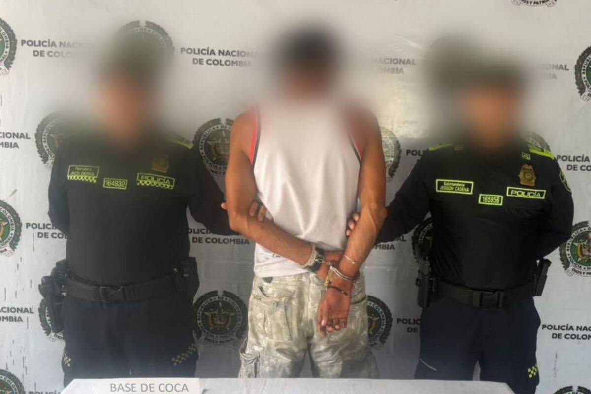 En Arjona cae alias ‘Roky’, presunto expendedor de estupefaciente cerca de un colegio