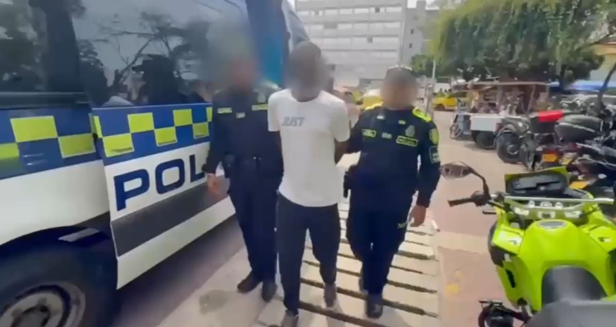 Alias 'Victorino', capturado en La Popa.