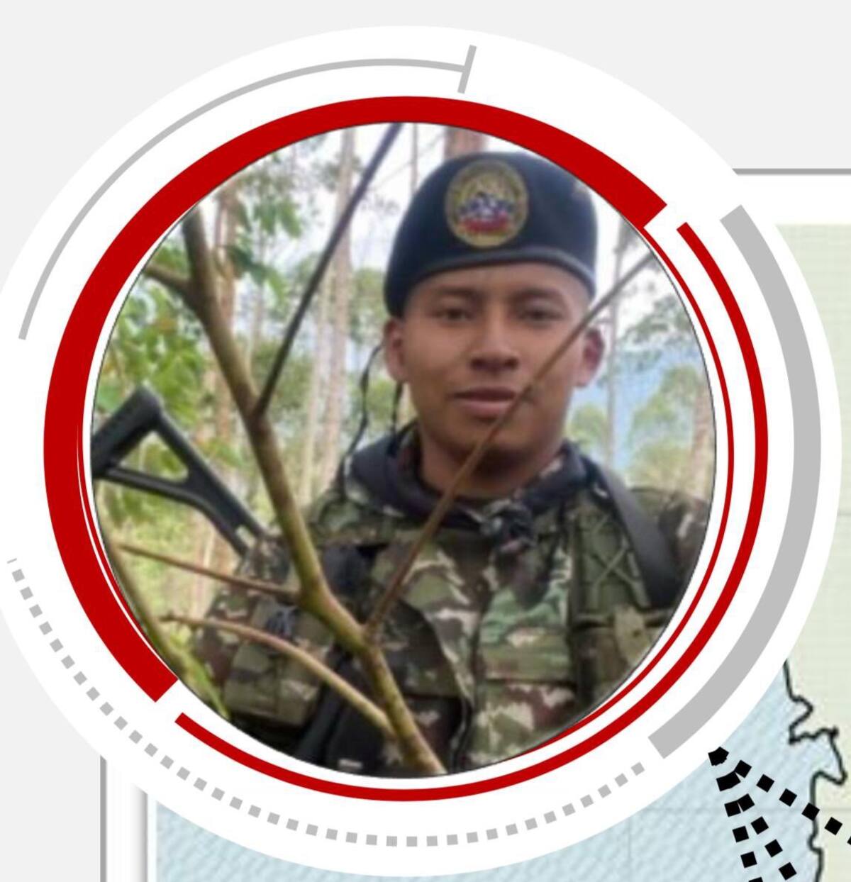 Alias Yeiron, jefe de disidencia de las FARC. // Foto tomada de x