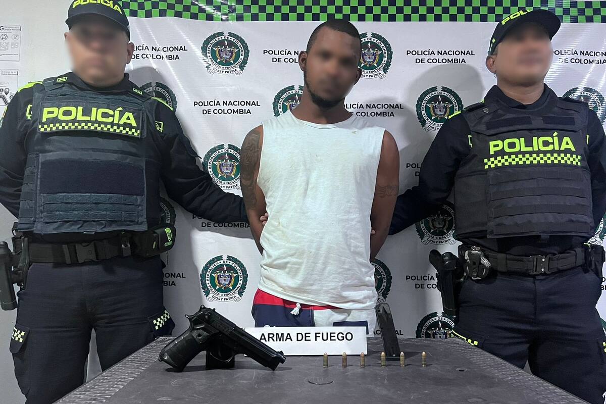 ¿Qué pensaban hacer? 2 capturados con armas de fuego en La Boquilla y Bayunca