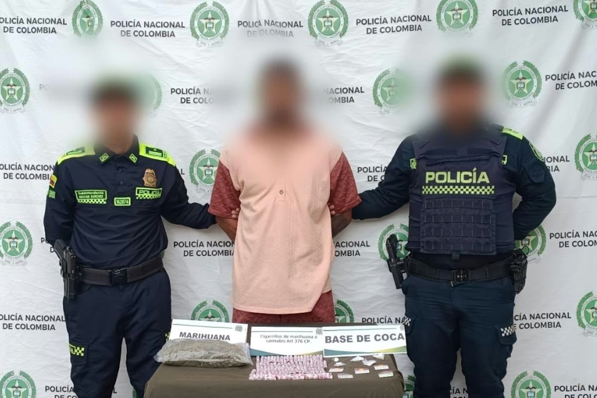 Le allanaron la casa y le encontraron más de 480 dosis de coca en Bolívar
