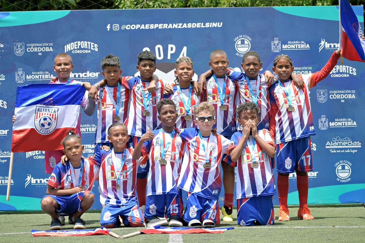Alianza Sport se mostró en la Copa Esperanzas del Sinú de Fútbol de Montería. //Cortesía