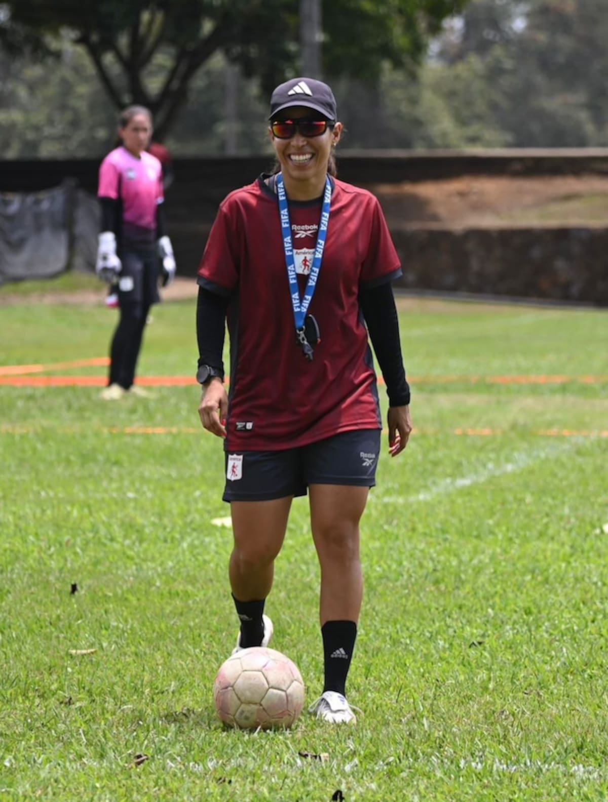 Allison Dávila, dirige la selección femenina de médicos.//Cortesía Organización de Médicos.