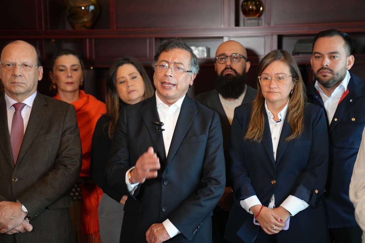 Alocución presidencial de Gustavo Petro. // Foto: cortesía de Presidencia