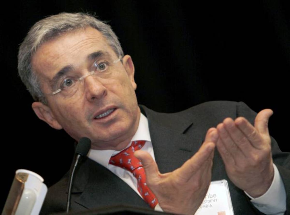 Álvaro Uribe Vélez, expresidente de Colombia. AP Alan Diaz