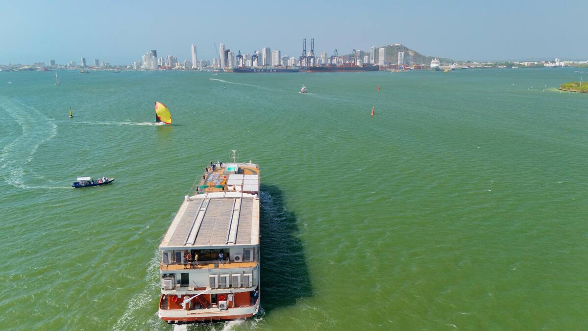 AmaMelodía zarpará de Cartagena en aproximadamente 20 días. // Foto: Cortesía - Gobernación de Bolívar.