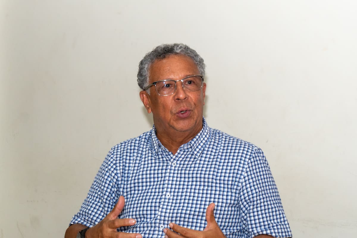 Amaranto Daniels Puello, director del Instituto Internacional de Estudios del Caribe. // Diego Fierro - El Universal