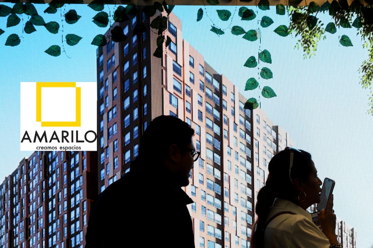 Fotografía de referencia de un proyecto de vivienda. // Foto: generada con imagen de Colprensa - logo Amarilo.