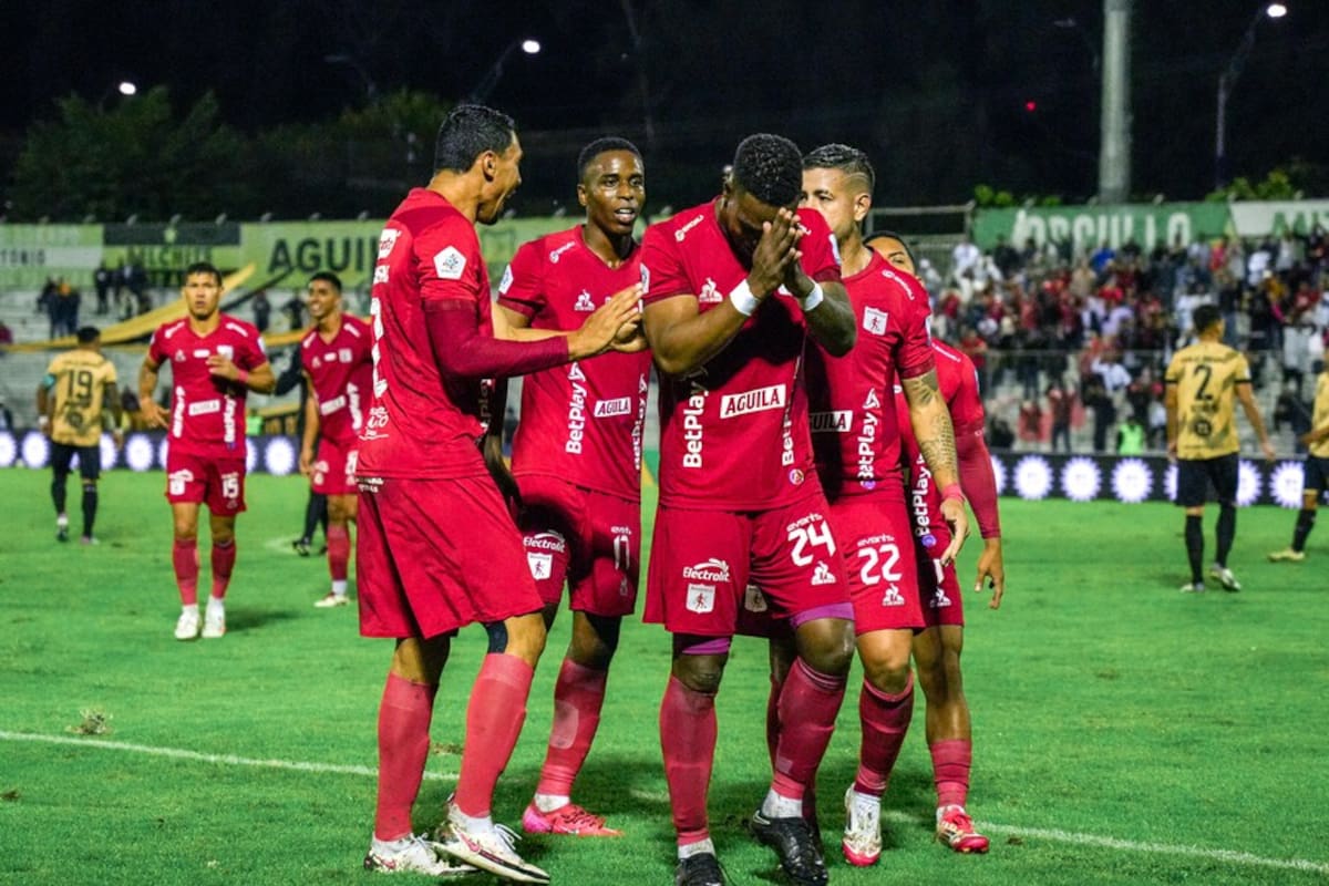 América de Cali se quedó a un pie de jugar la final del fútbol colombiano.// COLPRENSA