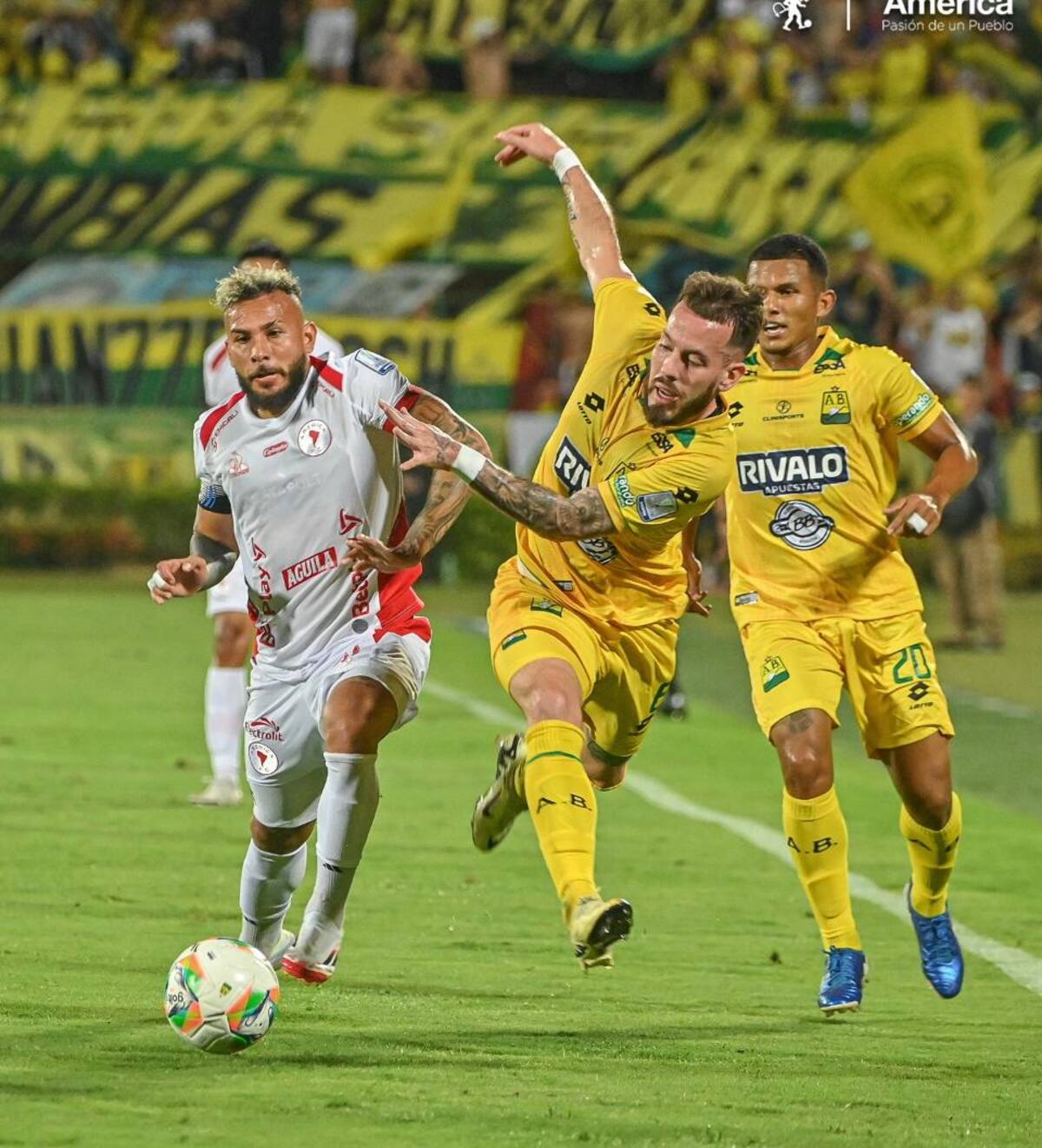 América venció a Bucaramanga de visitante. // Foto: tomada de X