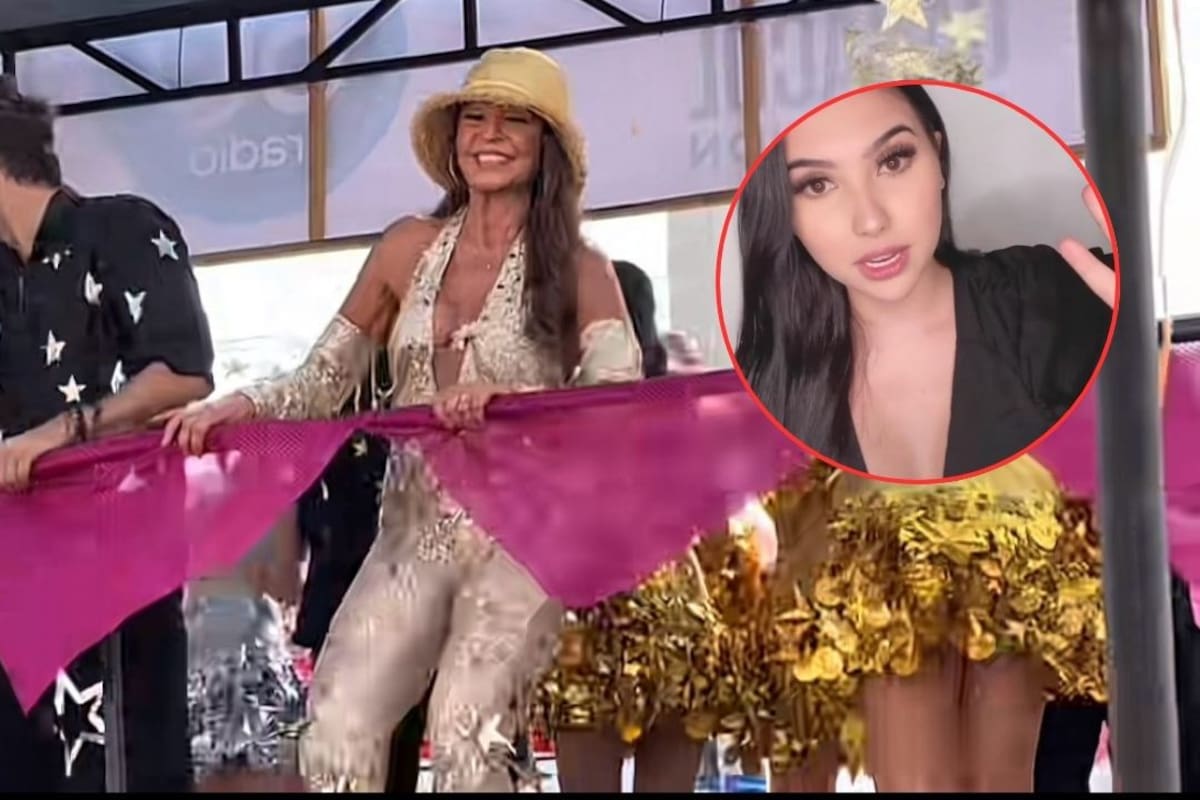 Amparo Grisales gozó el Carnaval de Barranquilla, Aída Victoria opinó