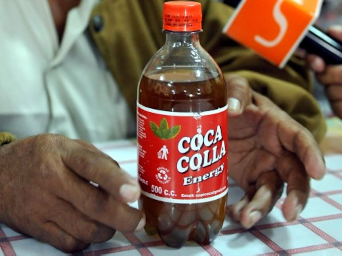 La bebida energizante es a base de la hoja de coca.