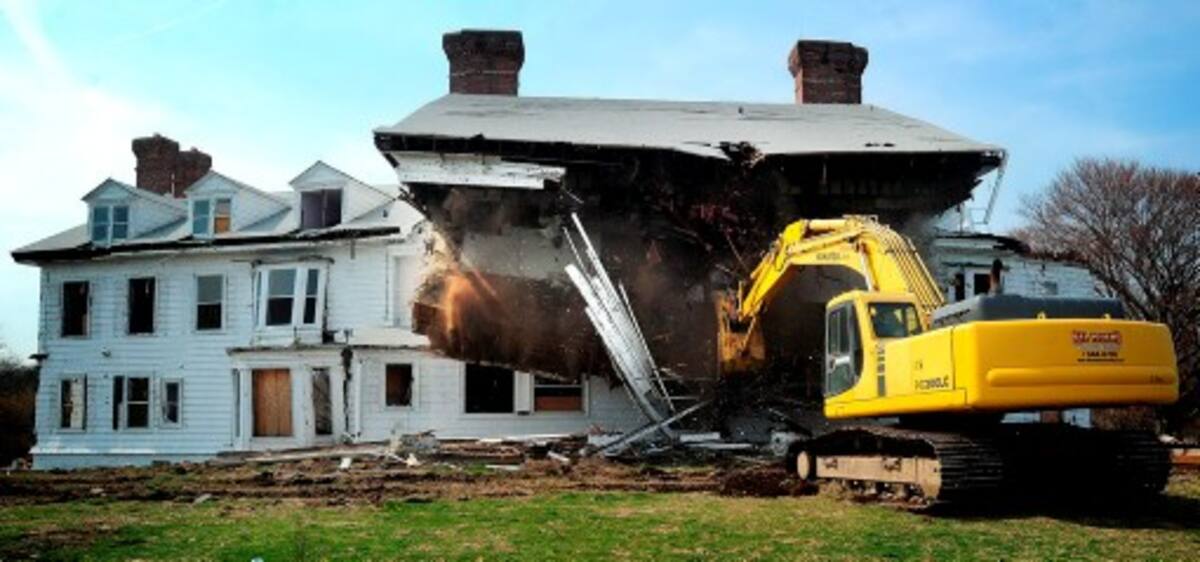 En la propiedad de poco más de 5 hectáreas se construirán cinco casa valoradas en unos 10 millones de dólares. AP /NEWSDAY, THOMAS A. FERRARA/