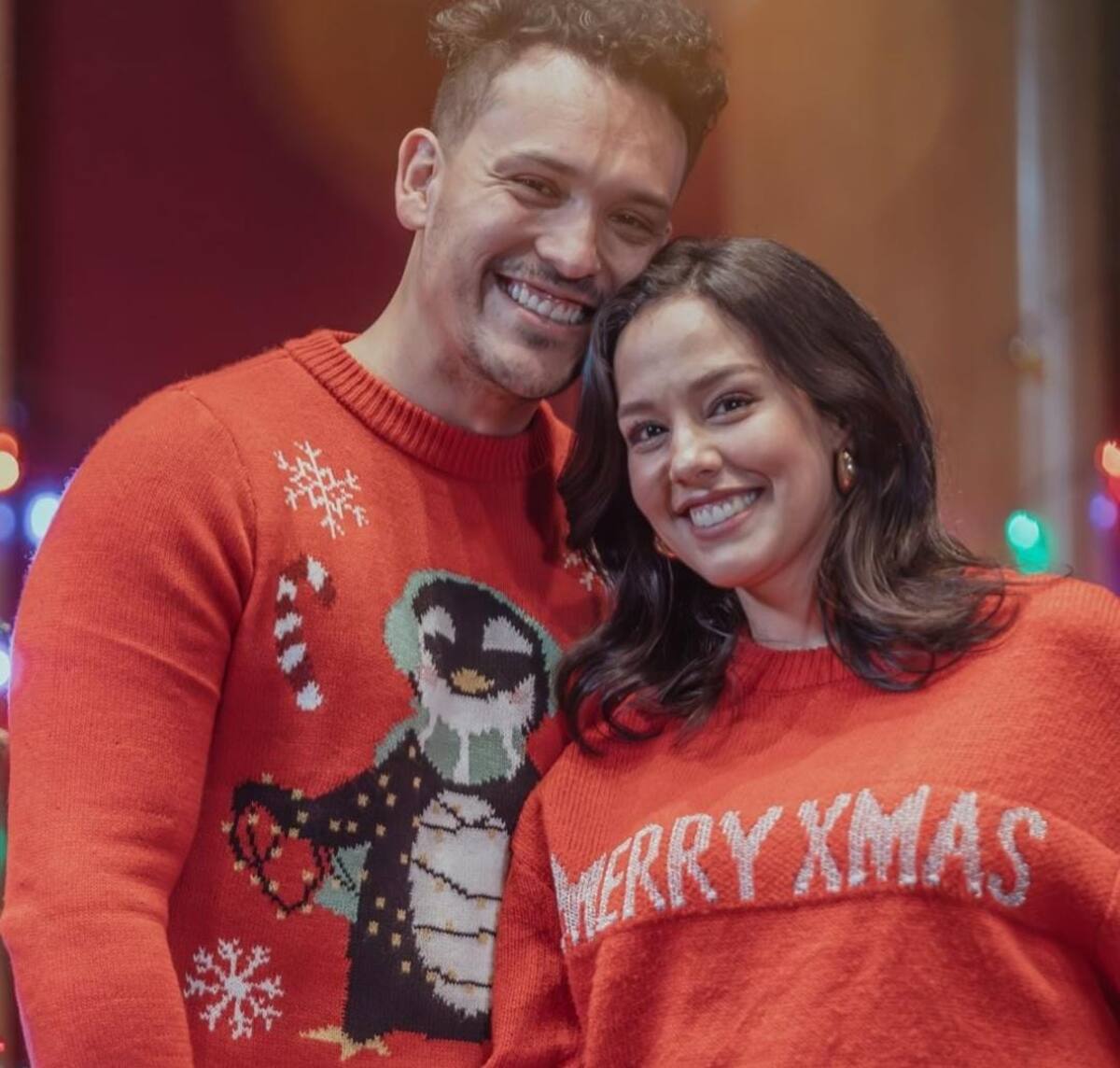 Ana María Estupiñán y su esposo Mattías Bylin. // Redes sociales IG @Anamestupiñan y @37Matty