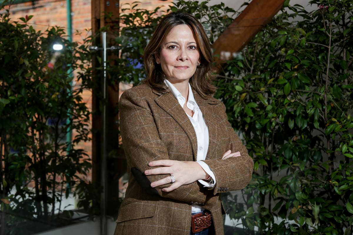 Ana María Vesga Gaviria, la ministra de Salud de Abelardo de la Espriella. // Foto: Colprensa - Mariano Vimos.