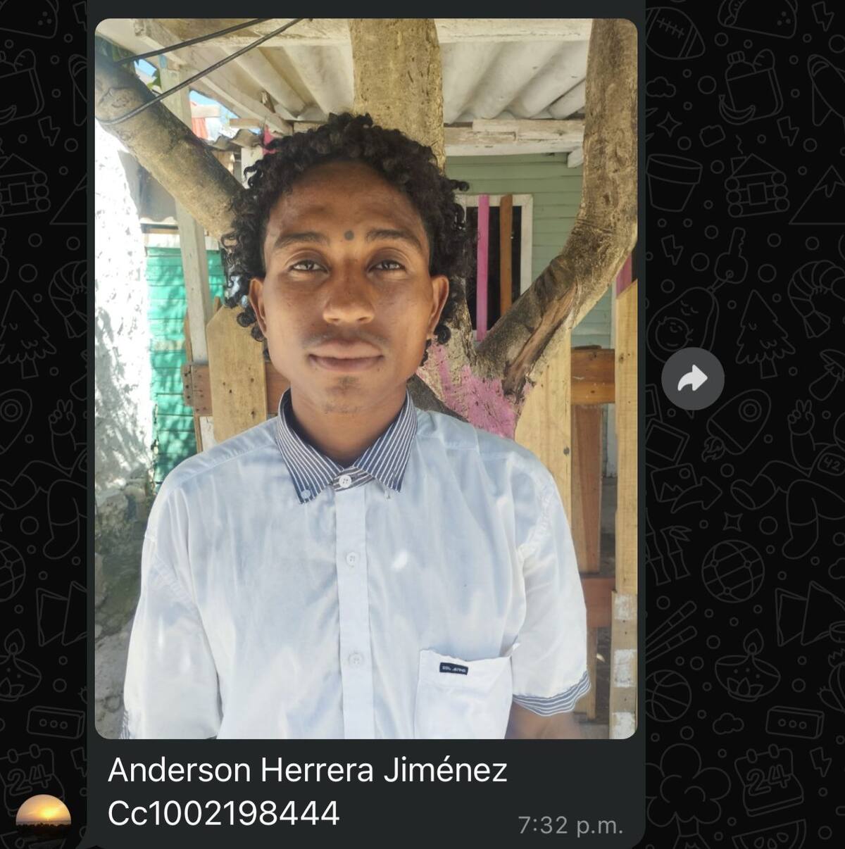 A Anderson Herrera Jiménez lo asesinaron en la noche de este miércoles en el barrio La Esperanza.