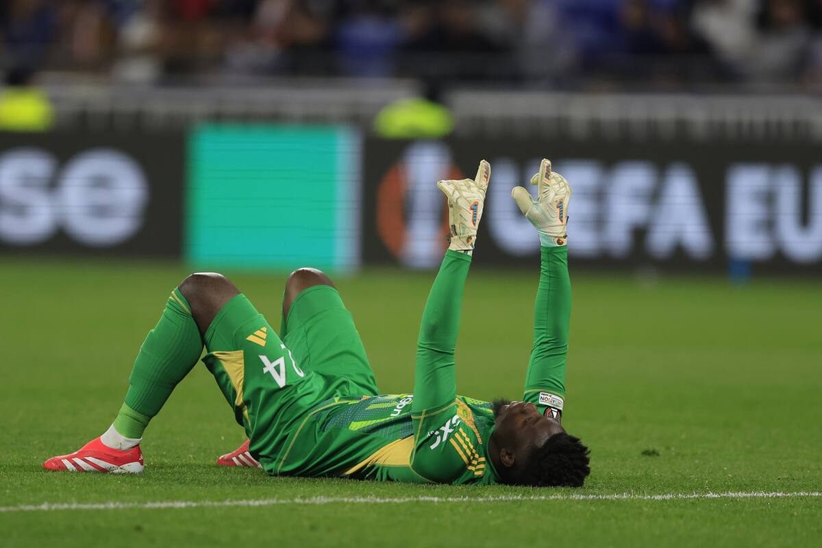 Errores de André Onana privan al Manchester United de ganar en Europa League