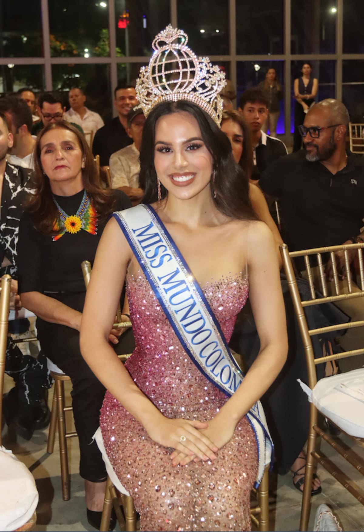 Andrea Romero Bretón, Miss Mundo Colombia.//Cortesía Gobernación del Atlántico.