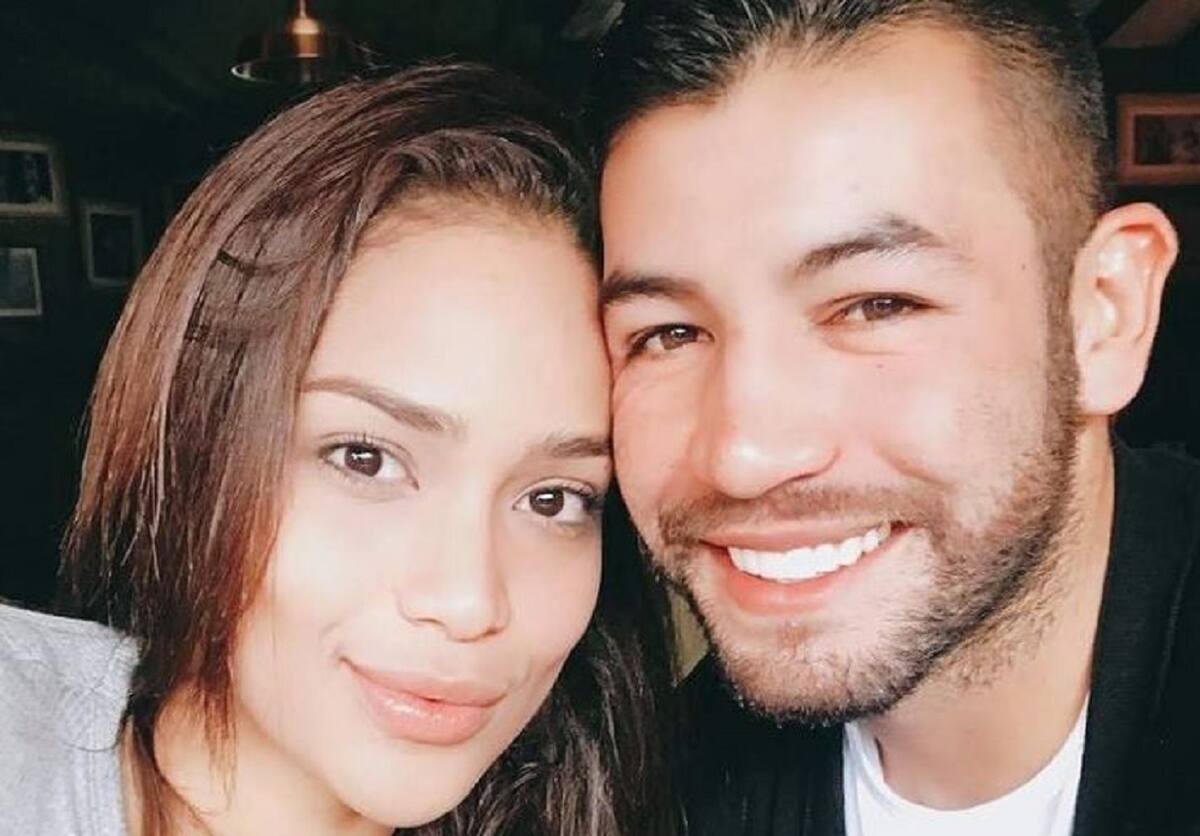 Andrea Tovar y Juan Guillermo Rojas. //Foto: IG @andreatov.