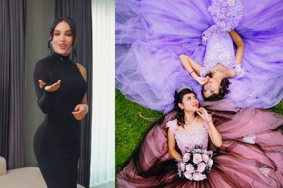 Andrea Valdiri avanza con su proyecto social para celebrar quinceañeras