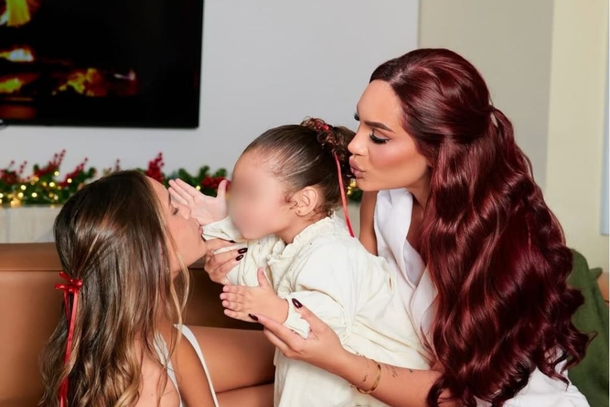 Andrea Valdiri le encontró padrastro a sus hijas en Barranquilla