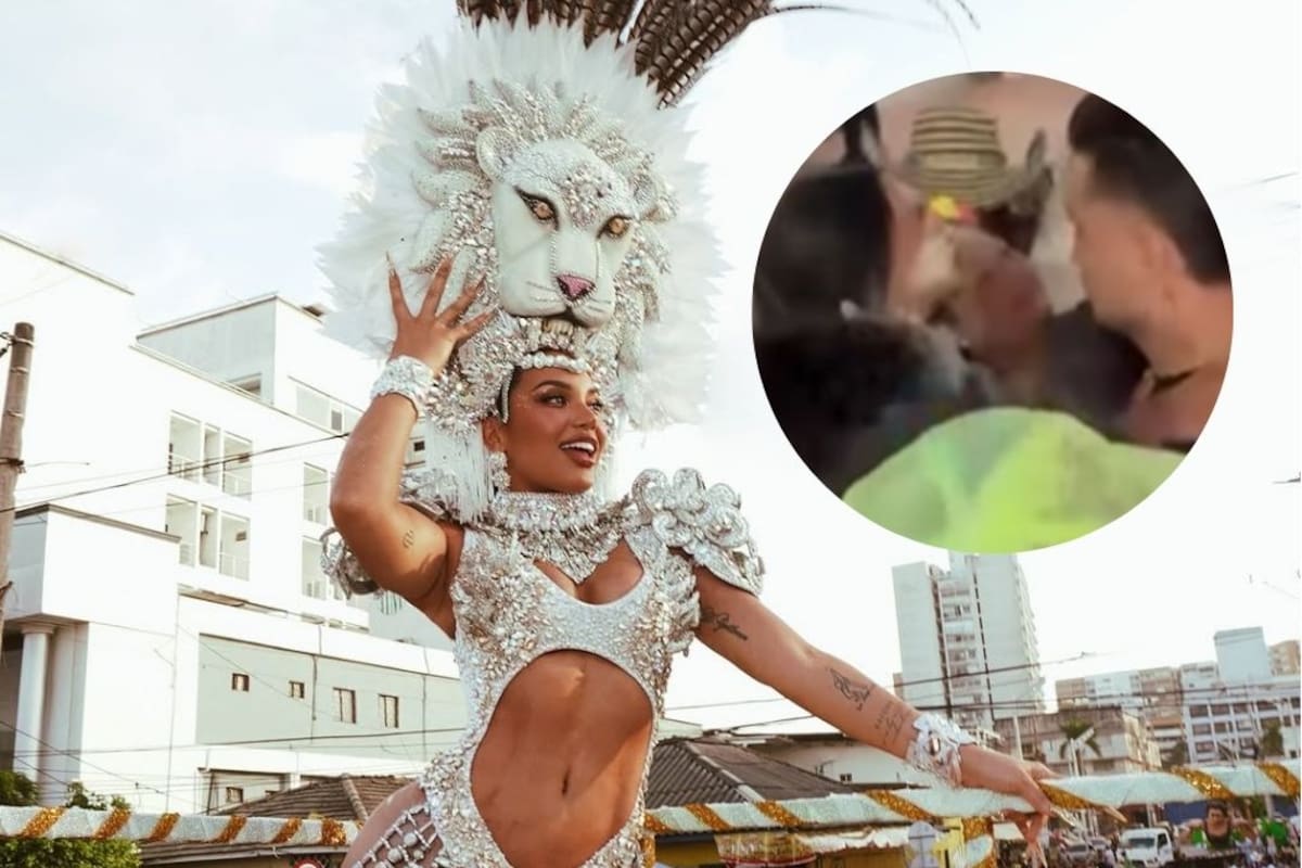 ¿Andrea Valdiri fue agredida en el Carnaval? Video genera debate