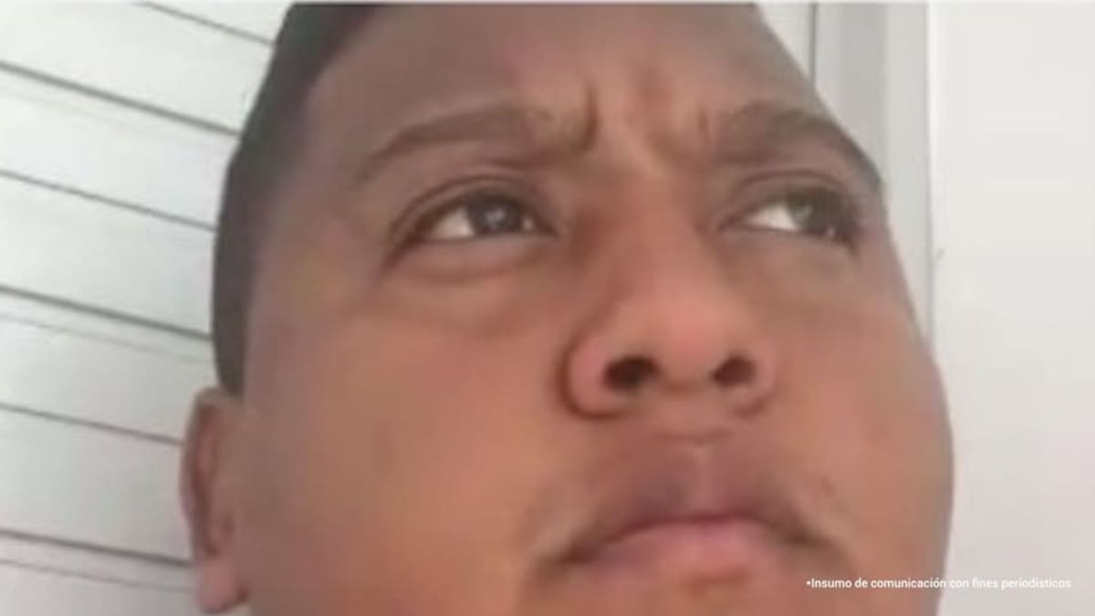 Andrés Camilo Mejía Epieyu, patrullero capturado en la isla de San Andrés por extorsión. // Foto: Fiscalía General