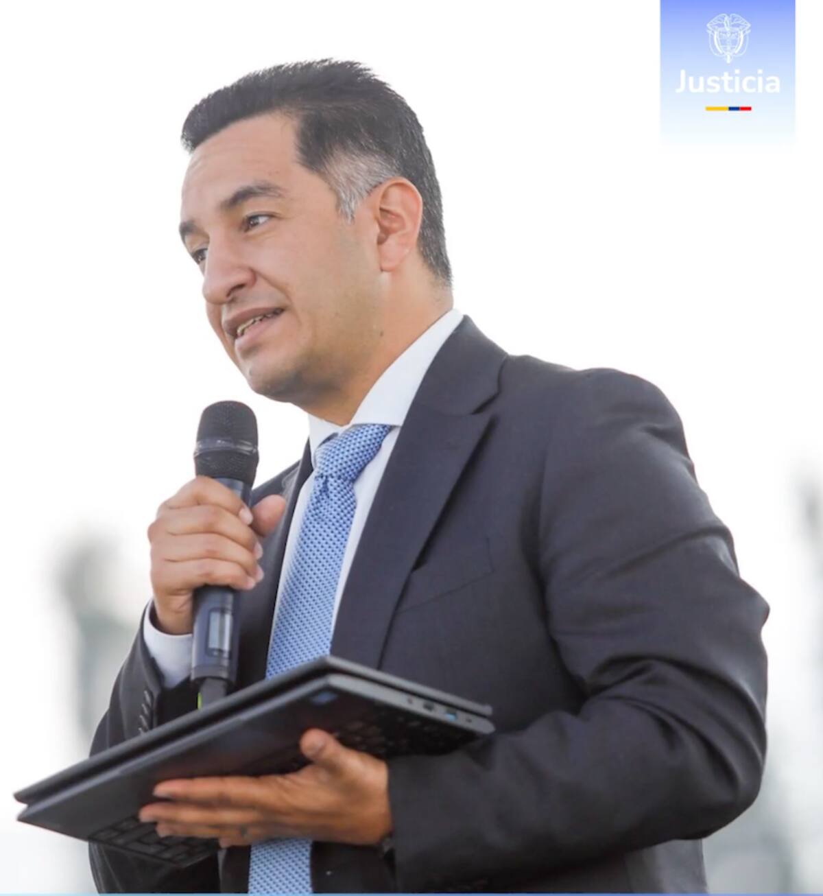Andrés Idárraga, ministro de Justicia y del Derecho.//Cortesía Minjusticia.
