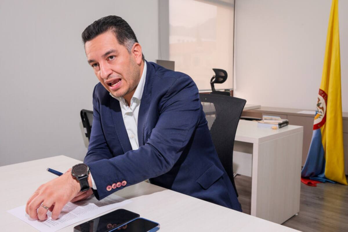 Andrés Idarraga, secretario de Transparencia. (Colprensa - Mariano Vimos)