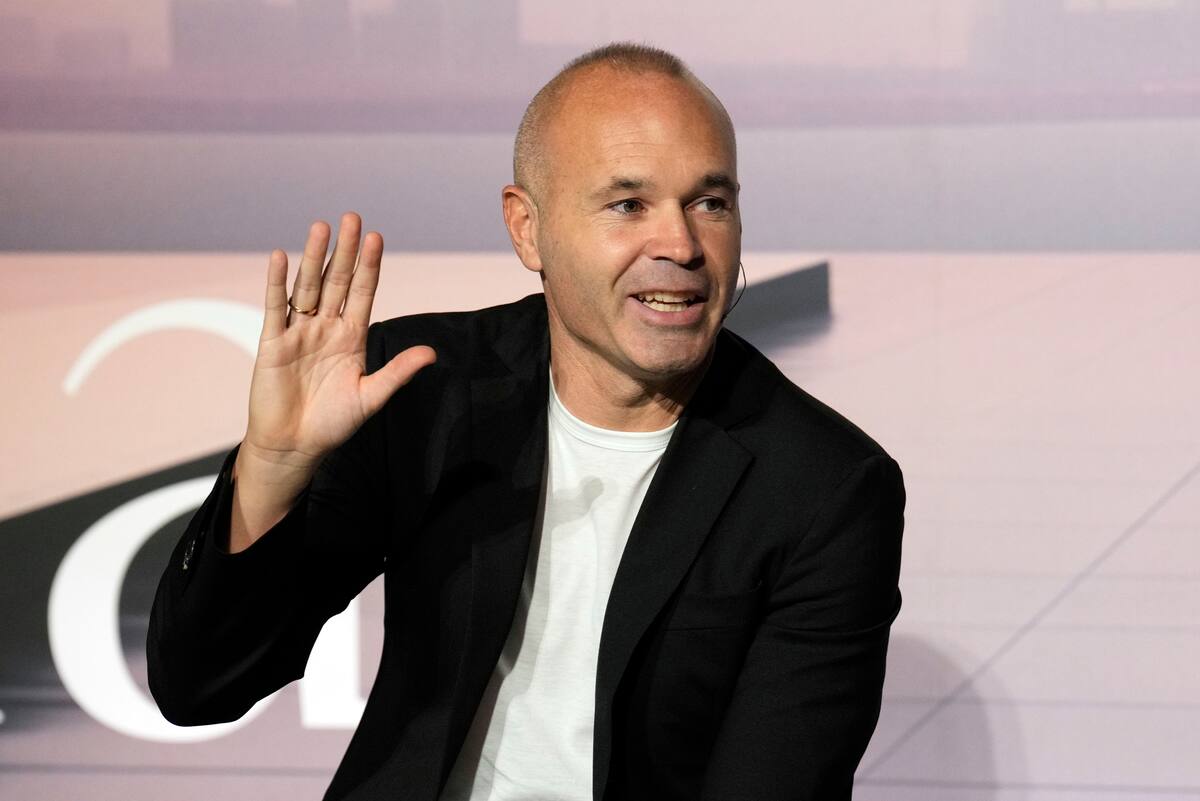 El futbolista Andrés Iniesta. //EFE