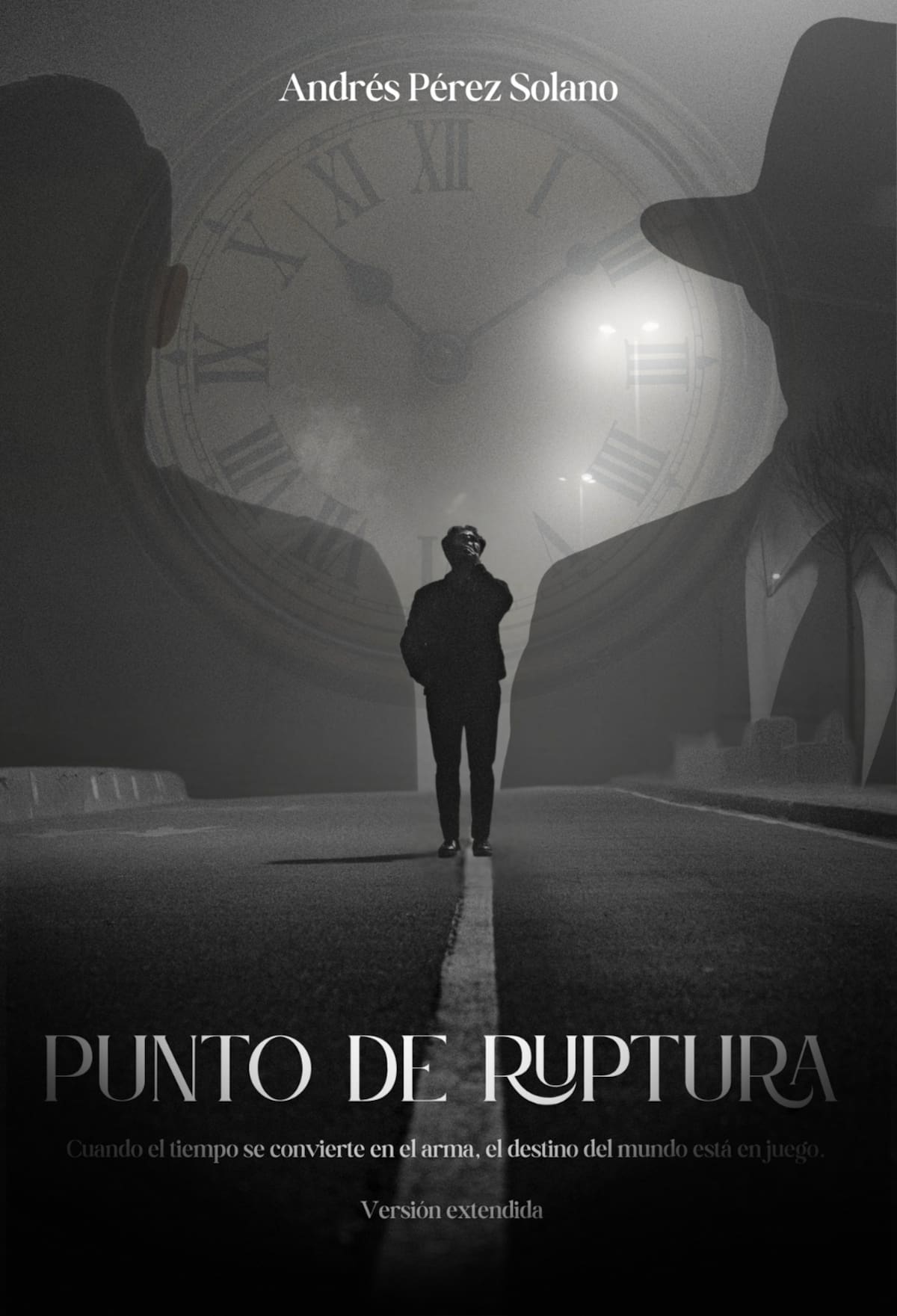 Andrés Pérez presentó su novela ‘Punto de ruptura’. // Cortesía