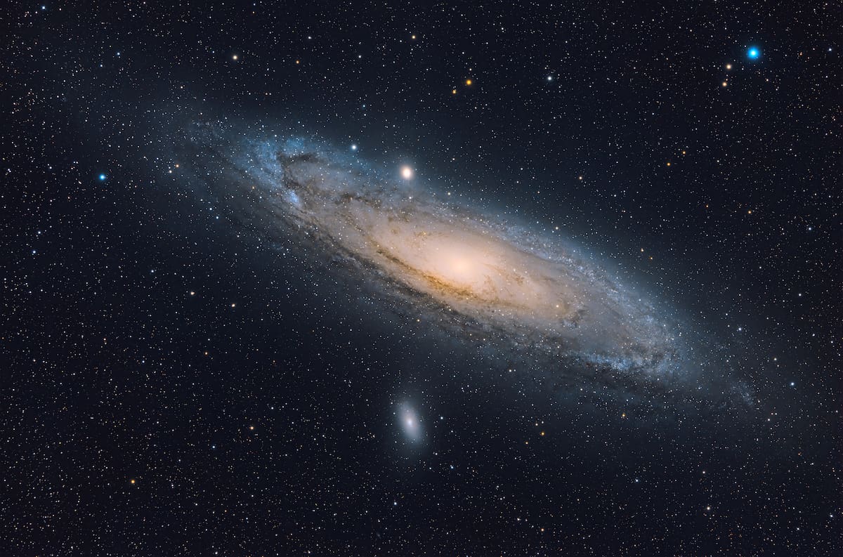 Galaxia de Andrómeda. //Tomada de Internet