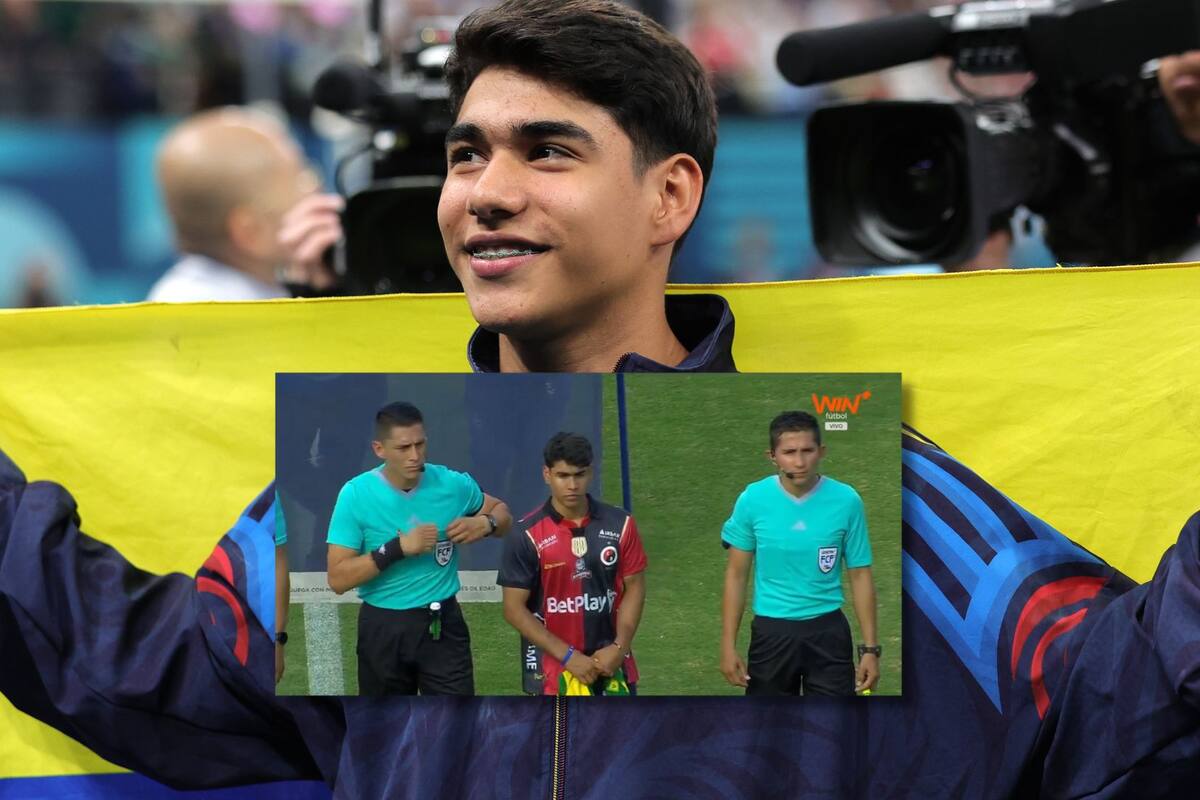 Ángel Barajas realizó saque de honor en el partido del Real Cartagena
