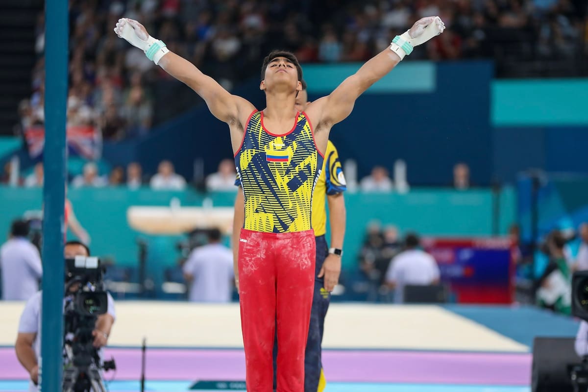 El colombiano Ángel Barajas ganó oro en Mundial de Gimnasia de Azerbaiyán