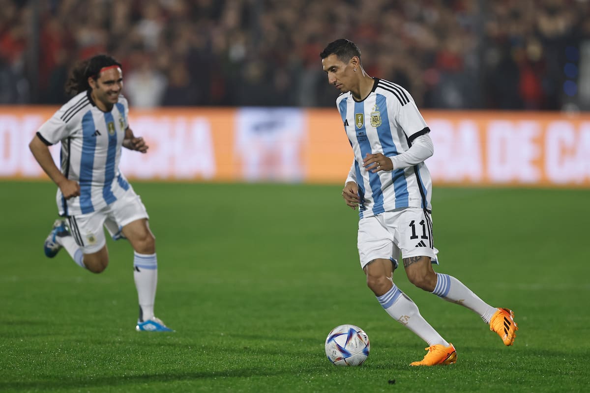 Las mejores fotos de la despedida de Ángel Di María con Argentina