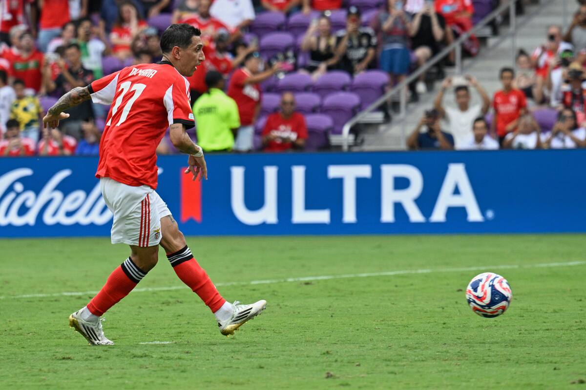 Ángel Di María fue el mejor jugador del partido. //Foto, AP: Phelan Ebenhack
