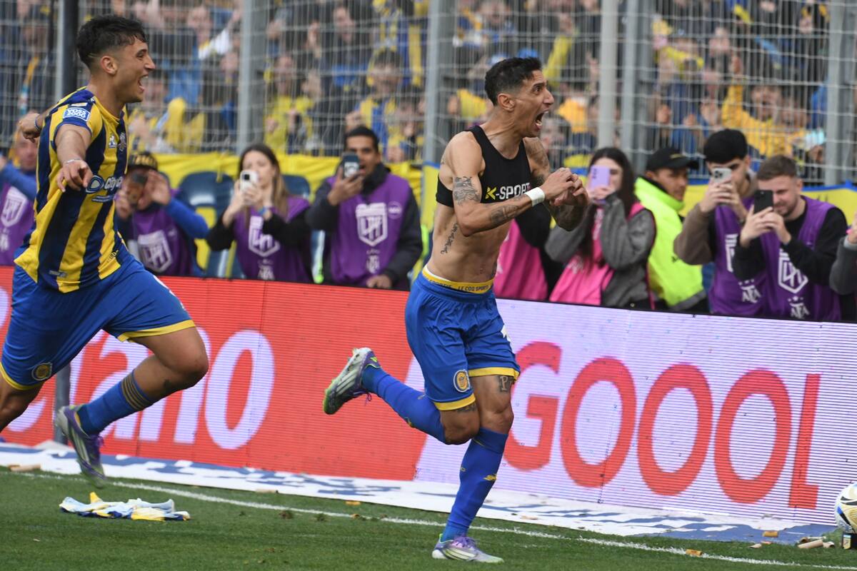 Así fue el regreso de Ángel Di María al fútbol argentino con Rosario Central