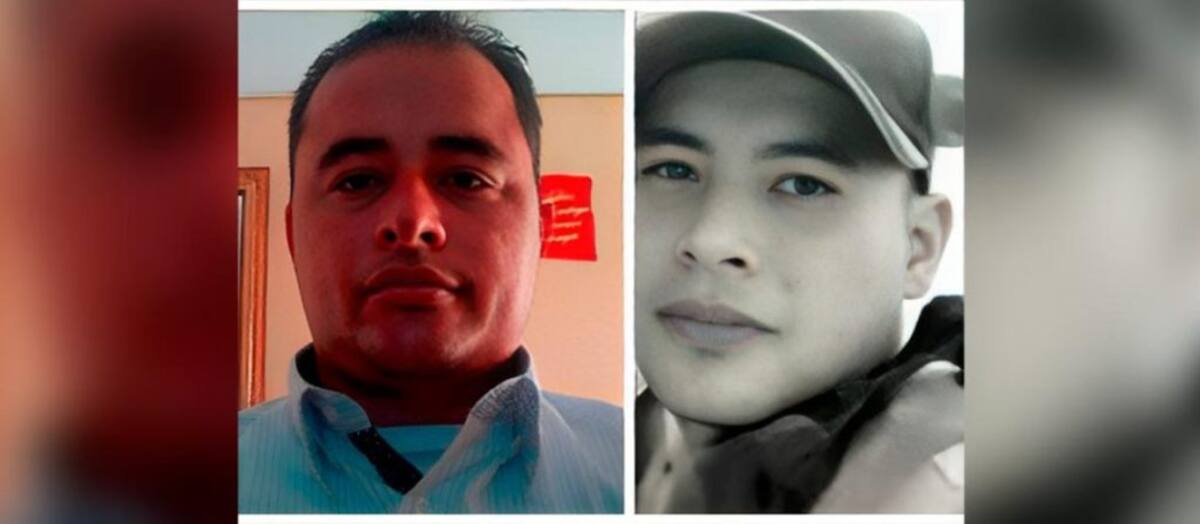 Ángel Enrique y Didier Julián Galindo Agudelo, de 32 y 42 años, hermanos asesinados en Medellín. //Cortesía