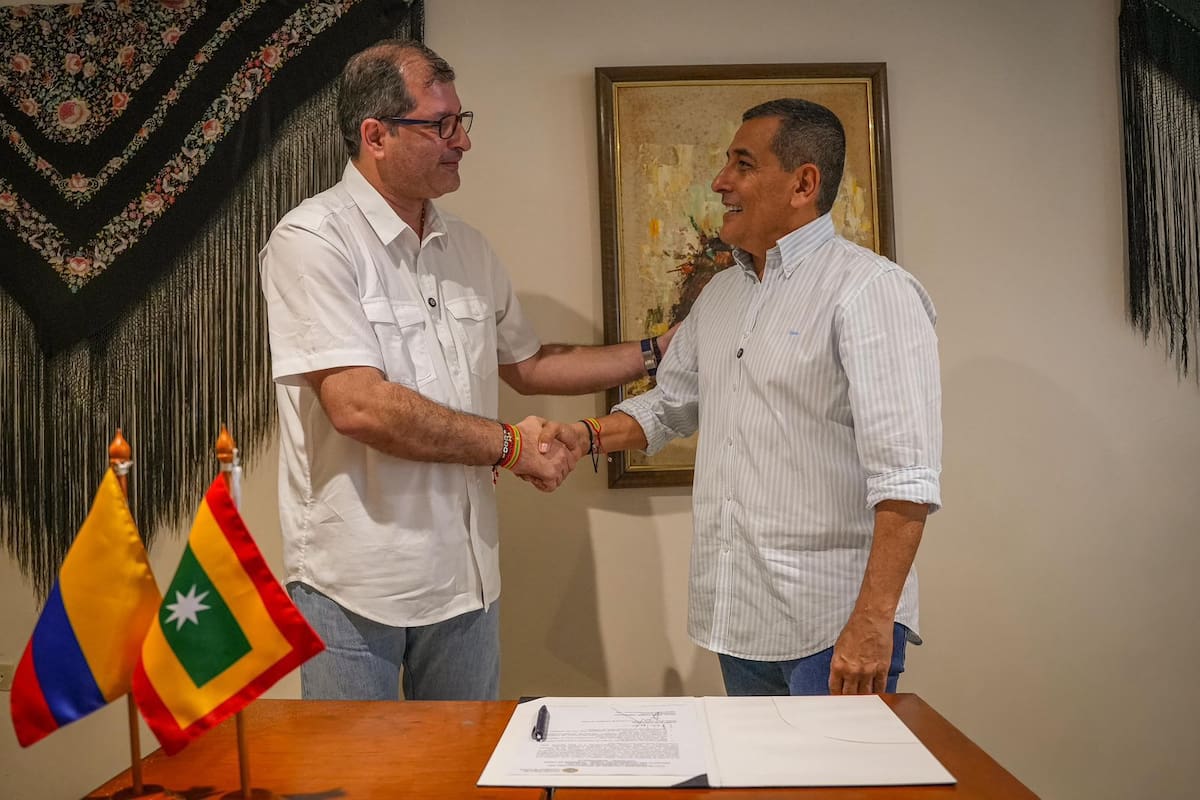 ANI realiza primera entrega de vías a la Alcaldía de Cartagena. // Foto: cortesía - Alcaldía de Cartagena.