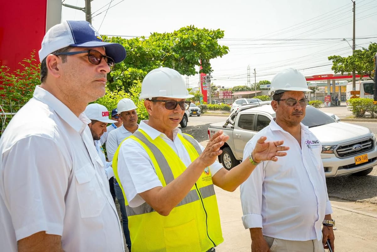 ANI realiza primera entrega de vías a la Alcaldía de Cartagena. // Foto: cortesía - Alcaldía de Cartagena.