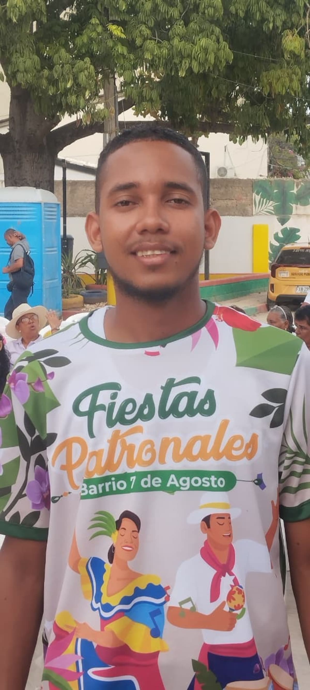 Jesús Lora, líder comunal del barrio 7 de Agosto de Cartagena. // Foto: El Universal - Óscar Díaz.