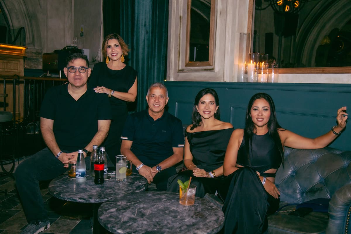 Rodolfo Facchini, Diana Mesa, José Ballestas, Paola Bermúdez y Katerine Ballestas.