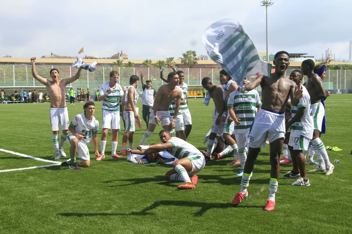 Antioquia derrotó a Bolívar en la final nacional de fútbol de la categoría juvenil. //Cortesía.