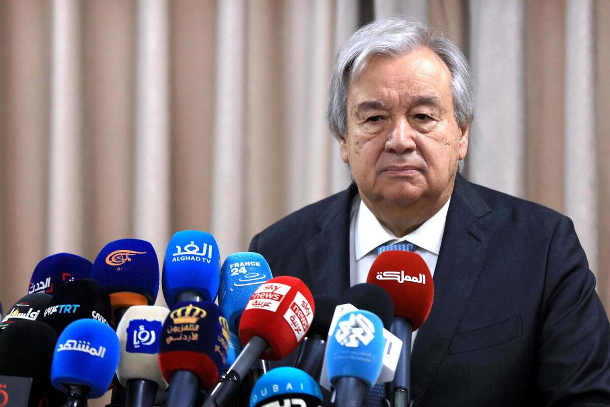 Guterres condena el bombardeo israelí a campamento en Rafah